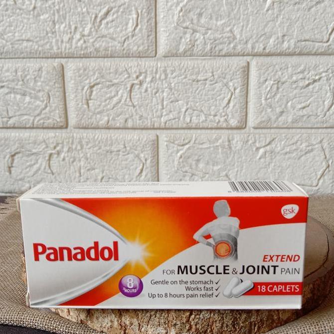 PANADOL EXTEND FOR MUSCLE & JOINT PAIN 18 TABLETS ORIGINAL SINGAPORE