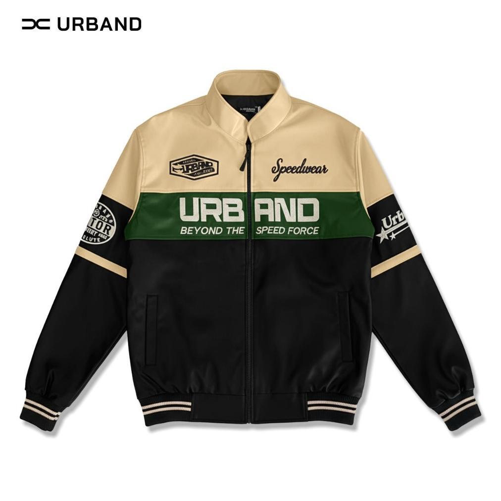 NEW PRODUCT X URBAND ABSOLUTE JAKET NASCAR KULIT SINTETIS A619