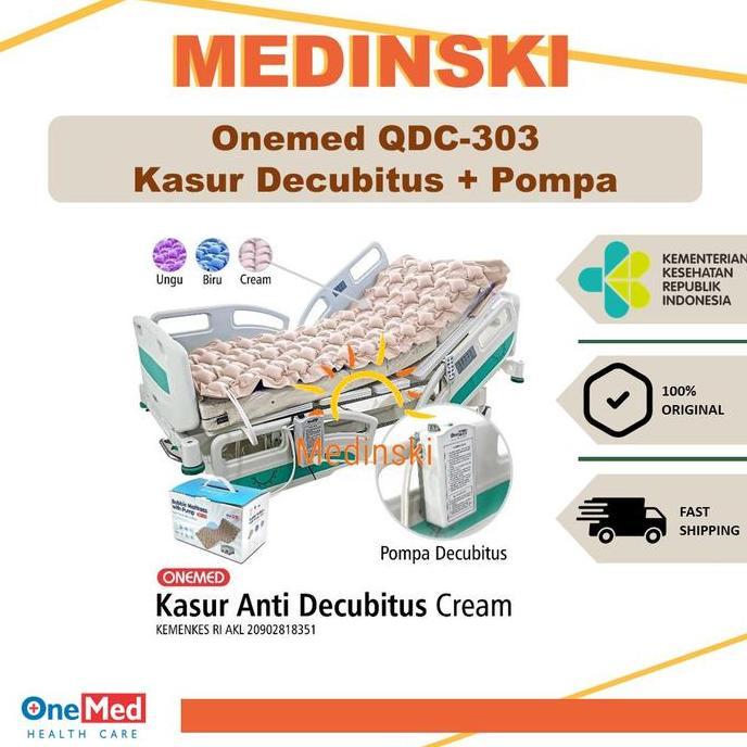 Kasur Angin Anti Decubitus OneMed Matras Dekubitus QDC-303 QDC303