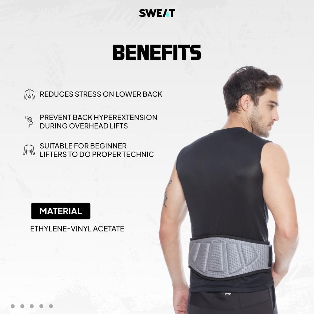 DISKON SWEAT - WEIGHTLIFTING BELT EVA | WEIGHTLIFTING BELT - SABUK UNTUK OLAHRAGA ANGKAT BEBAN