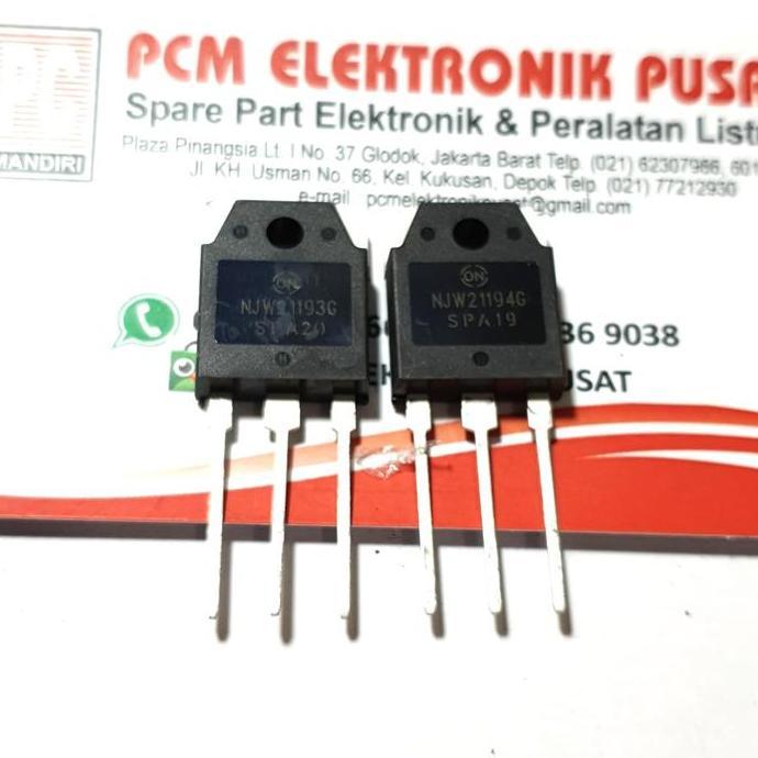 Transistor Power ON original asli NJW 21193 + 21194 NJW21193 NJW21194