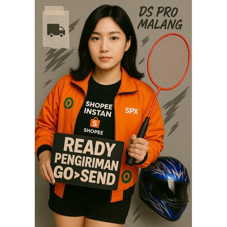 BEST SELLER RAKET BADMINTON CARBON FLOW SERIES TARIKAN MESIN 25 LBS