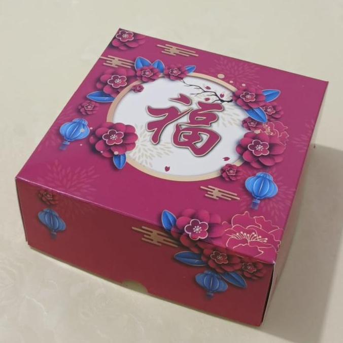 :=:=:=:=] kotak kue keranjang, kue imlek, lapis legit, hampers (1 pack 10 pcs)