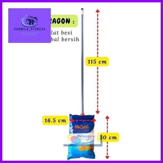 Pel Pelan Lantai Sumbu Kain Murah / Kain Pel Lantai Rumah Yang Bagus