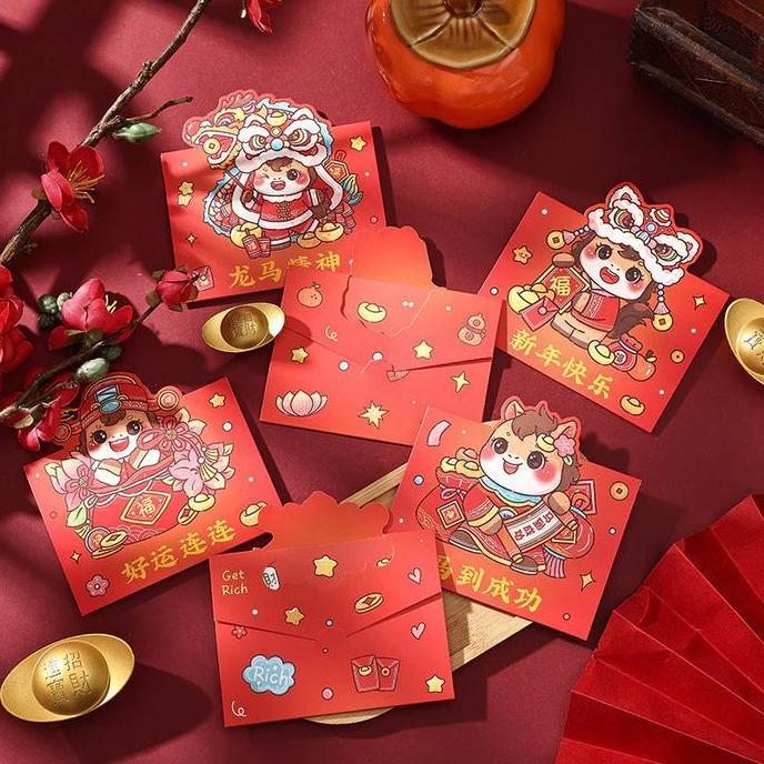 ] Greeting Card Imlek Kartu Ucapan Imlek Greeting Card 3D Chinese New Year Sincia 2026