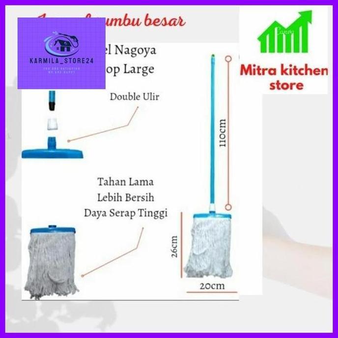 lap pel nagoya sumbu lap pel lantai daya serap tinggi