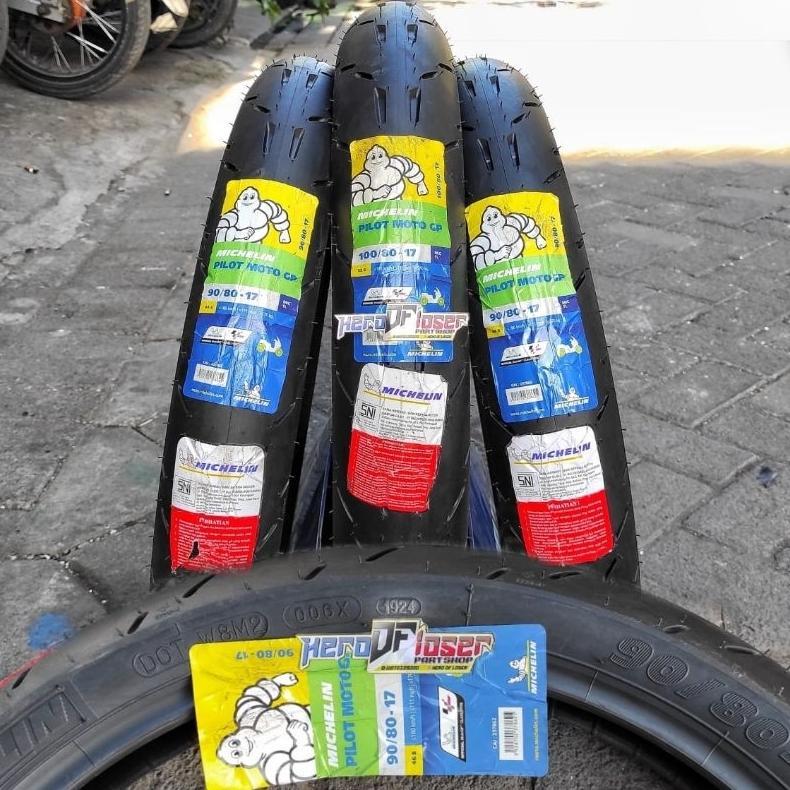 Ban Michelin Pilot Moto GP 70 90 14  80 90 14 90/80-17 100/80-17 Asli 100% Ori pembuatan 2024