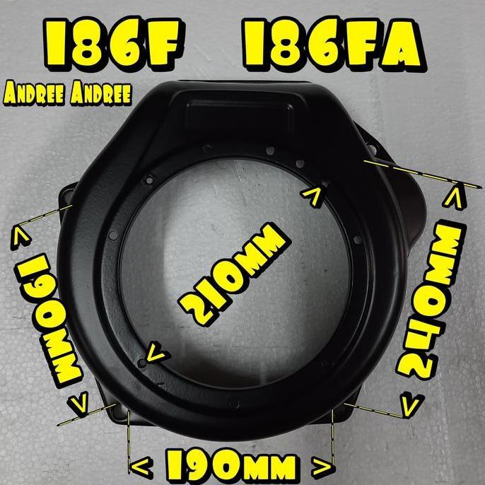 Produk Terbaik] Fan Cover Engine Kipor Genset 186 186F KDE-6700