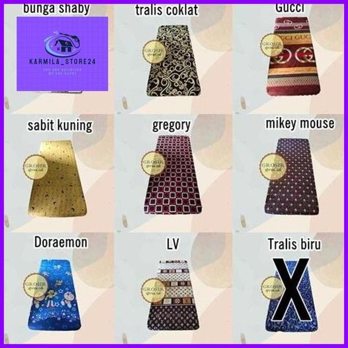 sarung kasur busa resleting 140x200x15/ 140x200x20