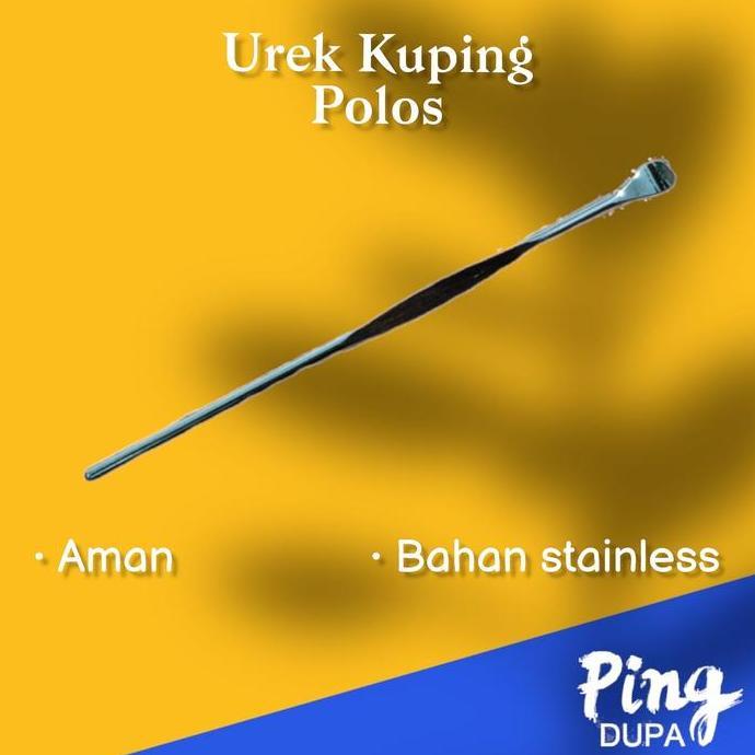 ~~~] Pembersih Telinga Urek Kuping Korek Telinga Stainless Berkualitas