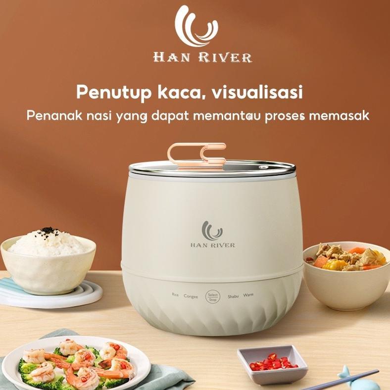 Sale HAN RIVER Magic com mini Rice Cooker Mini/Penanak nasi 300watt