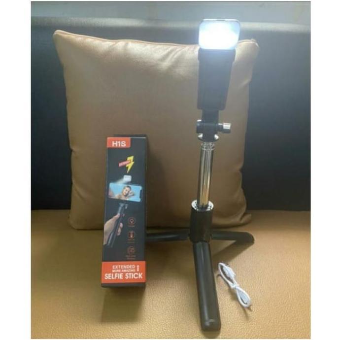 Nadiasaleha66 - Tongsis / Tongsis Tripod / Tongsis 3 In 1 / Selfie Stick / Tongsis Hp / Tongsis Blue