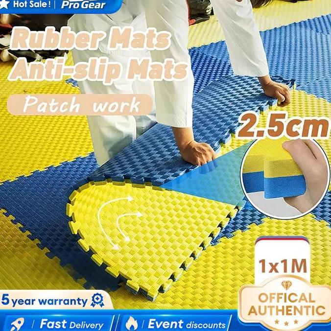 Y_MAHZAB - PRO GEARMATRAS PUZZLE TAEKWONDO, MATRAS BELA DIRI BUSA ANTI SELIP, MATRAS KOMPETISI KARAT