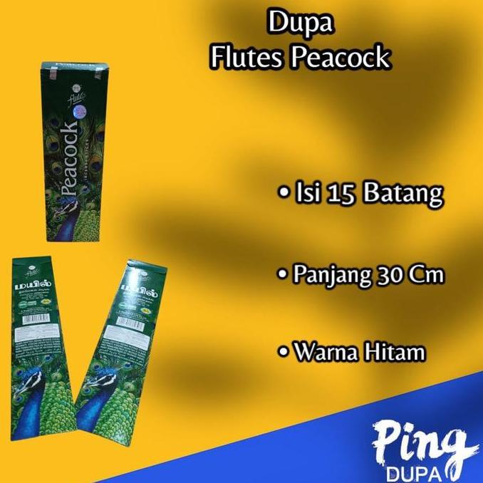 ] Dupa Peacock Flute Thurgas Hio India