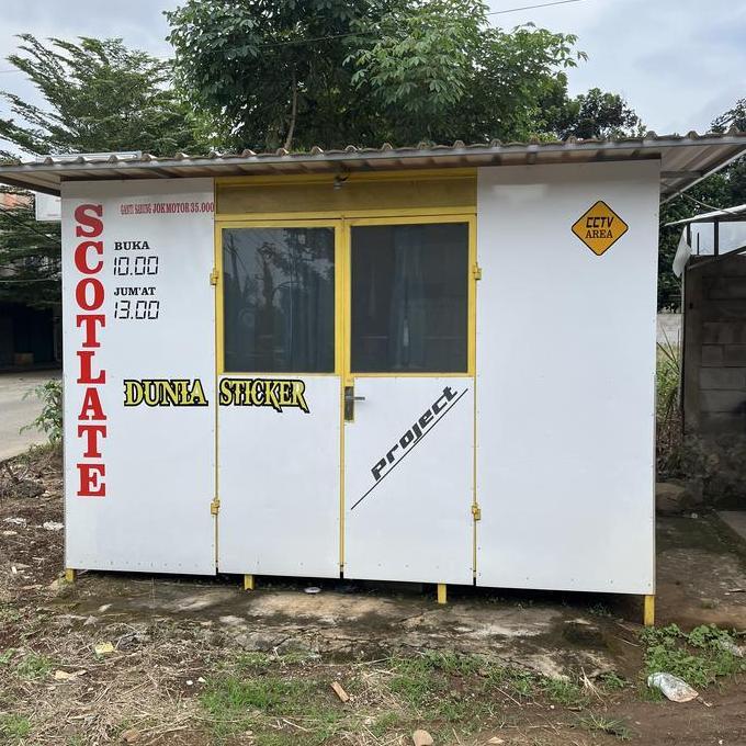 Terlaris Booth Kontainer Dinding Acp