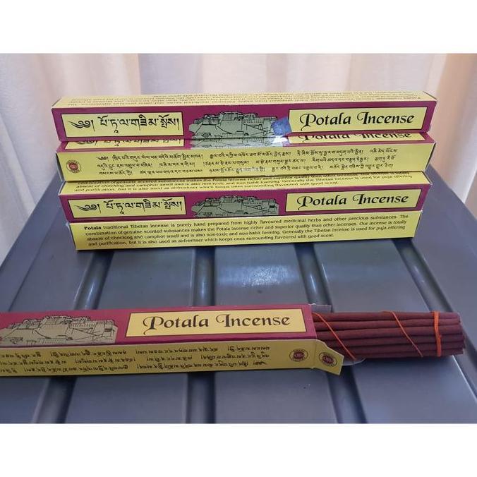 ] Dupa Hio Wangi Potala Incense Tibet Natural Original