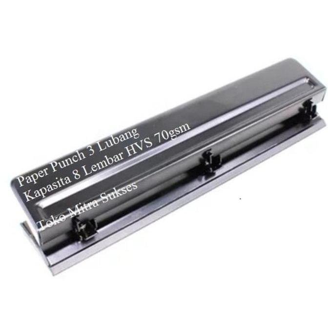 Alat Pelubang Kertas Paper Punch 3 Hole