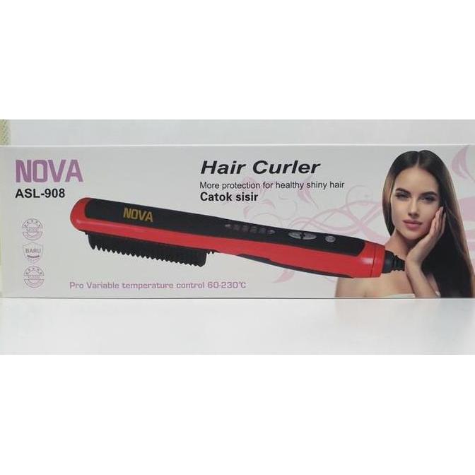 Yacvyanisudjrajat - [ASL908] Catok Sisir Pelurus Rambut NEW Fast Hair Straightener ASL-908
