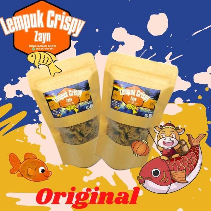 LEMPUK CRISPY 100 GRAM IKAN KHAS DANAU RANU GRATI