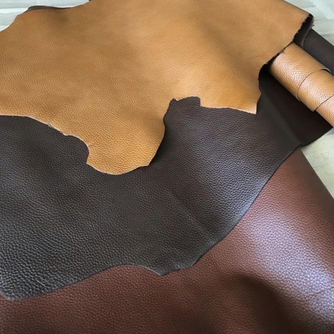 Kulit Sapi Lembaran Mill Motif Kulit Jeruk