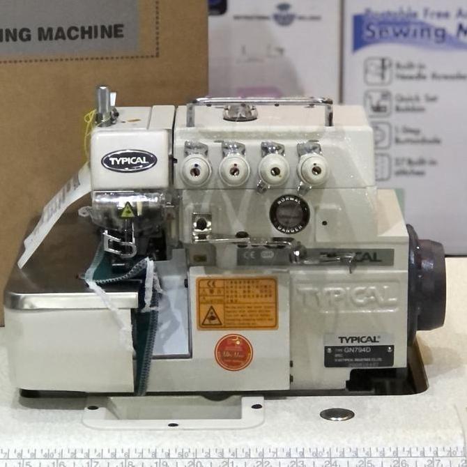 Terlaris Mesin Obras Servo Typical Gn794D, Komplit Set