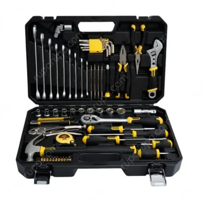 Terlaris Tool Kit Mekanic Krisbow Set 78 Pcs Perkakas Dengan Kotak Penyimpanan