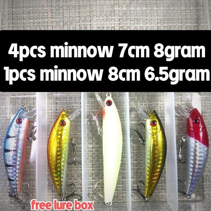 Promo paket MINNOW SUSPENDING + GID Diskon