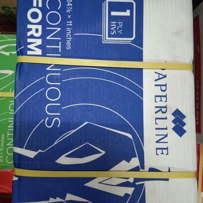 TERMURAH - Continuous Form B1 1 PLY (14 7/8 x 11)