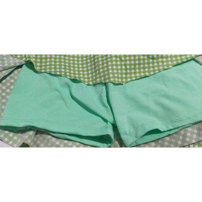 Bikini Renang Anak Perempuan 4-10 Tahun Hijau