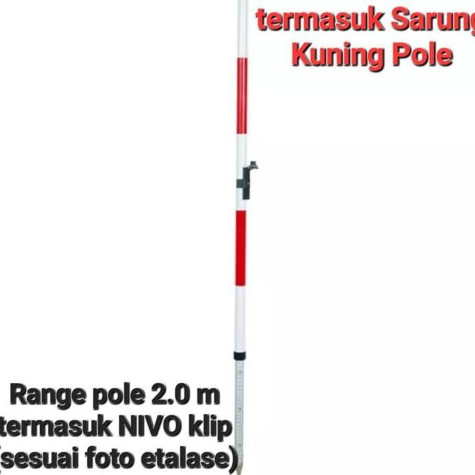 Prisma Pole / Pole Stick / Jalon Prisma Alat Survey