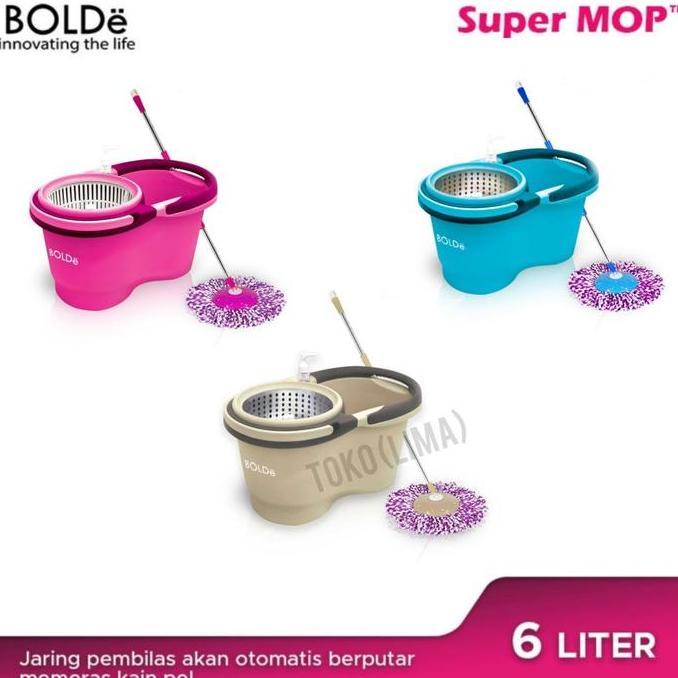 Alat Pel Bolde Super Mop Macan Stainless Bolde Macan Bolde Original