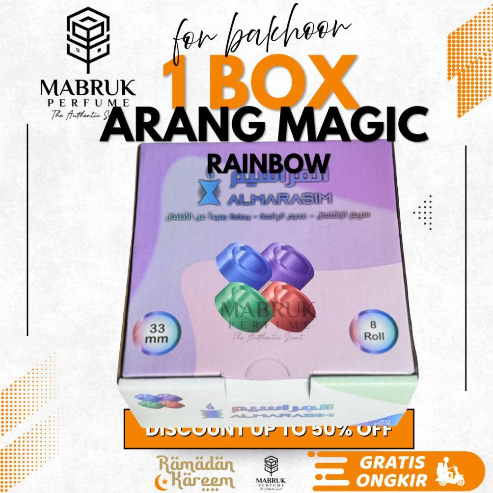 Arang Magic Rainbow / Areng Golden Warna Warni Bara