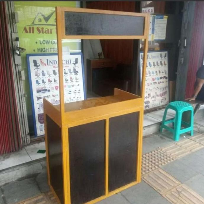 Terlaris Booth Stelling Jualan Gerobak Makanan Minuman Bekas Pakai