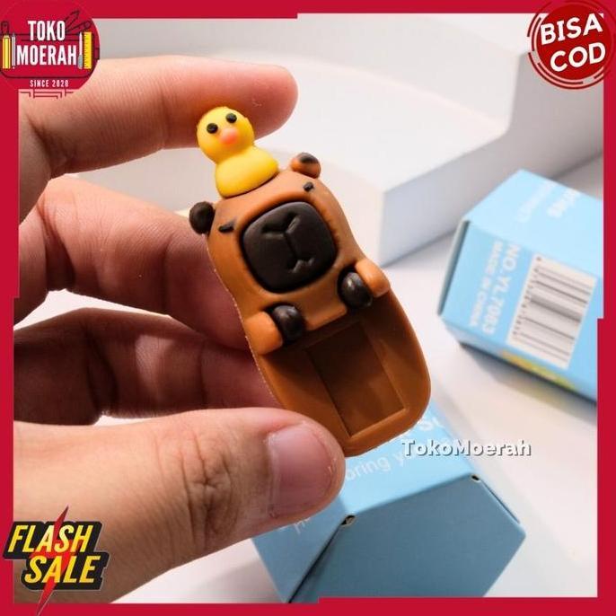 Bestgood- MISTERI BOX HIPPERS CAPYBARA LUCU UNIK MYSTERY BOX TEMPELAN HANDPHONE CAPYBARA IMUT BLIND 