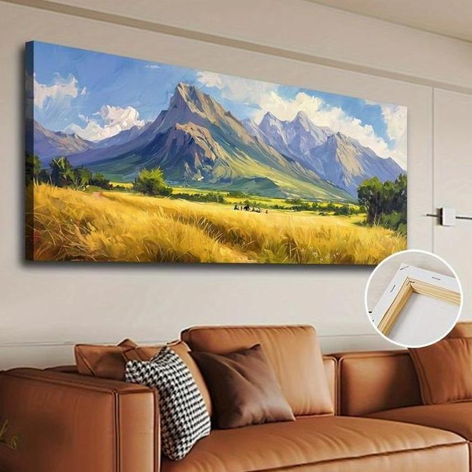 Terlaris Lukisan Dinding Pemandangan Gunung Indah