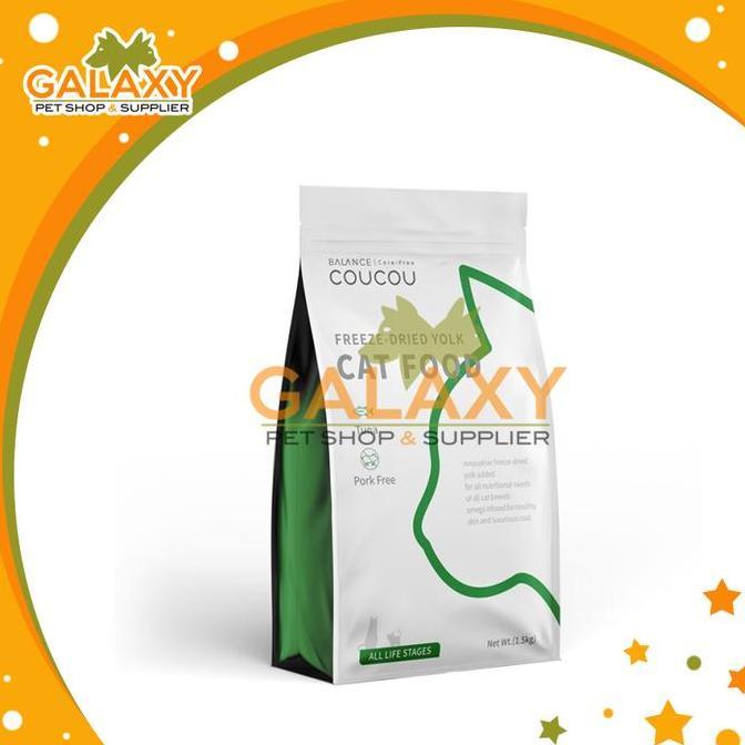 COUCOU Dry Food 1,5Kg - Makanan Kering Kucing