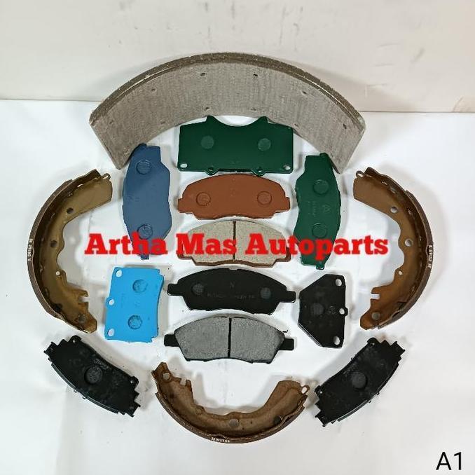 KAMPAS REM SET KIJANG KF40 KF50 KOMPLIT DEPAN BELAKANG KIJANG