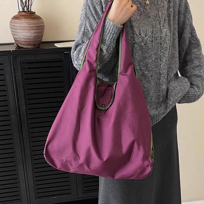 OMYGOOSE Tote Bag Lipat Serbaguna Kantong Tas Belanja Shopping Bag Lipat TFW 0298 LS