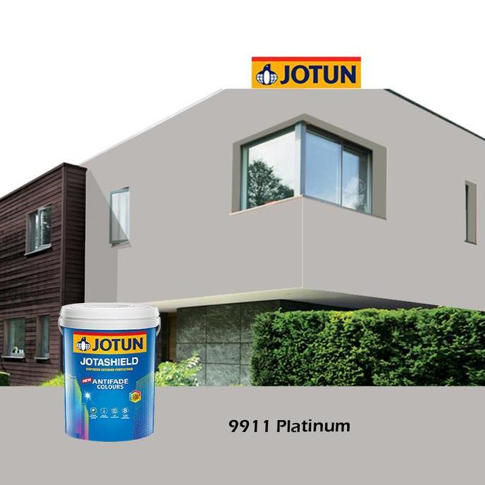 CAT TEMBOK EKSTERIOR JOTUN - PLATINUM/9911 (PAIL)