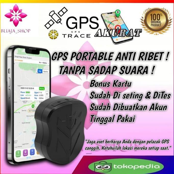 alif_janifa - BLIAJA_SHOP GPS Tracker SJ-915 Portable Pelacak Mobil Motor Magnet  Baterai Tahan 2 Mi