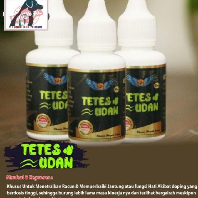 TERBARU TETES UDAN RJB OBAT VITAMIN SUPLEMEN PENETRAL RACUN BURUNG MERPATI PROMO