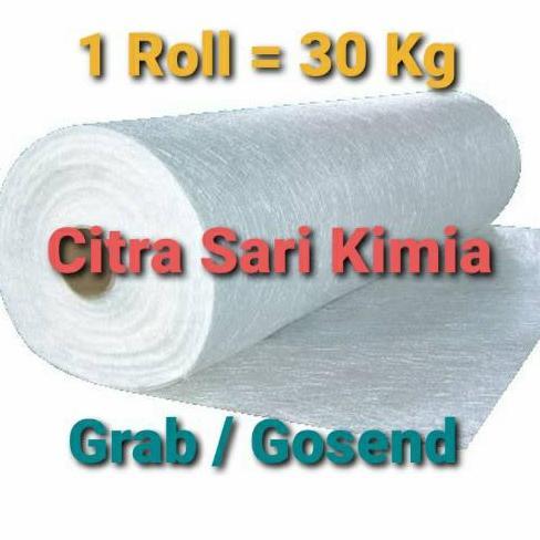 Serat Fiber Aquaproof - Fiberglass Matt - Mat Fiber 1 Roll 30 Kg