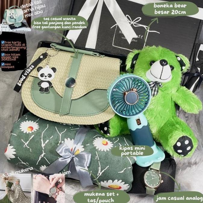 HAMPERS KADO ULANG TAHUN CEWEK BRITHDAY ANNIVERSARY / HAMPERS ULTAH CEWEK MUKENA