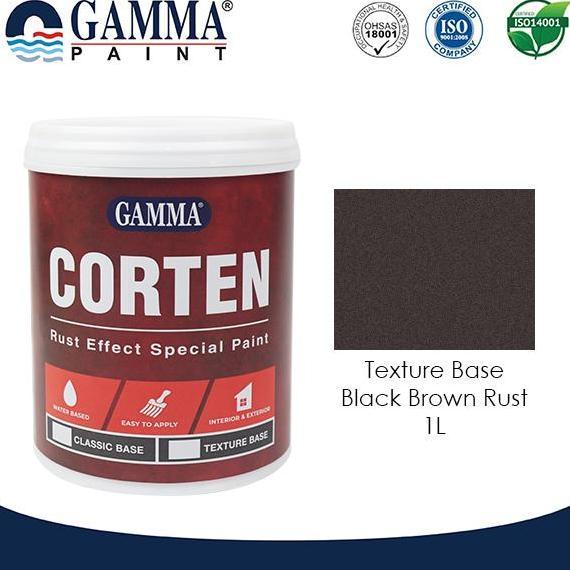 CORTEN - TEXTURE BASE - Cat Motif Karat Besi (Komponen B)