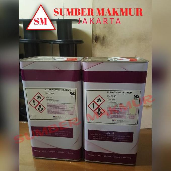 Sirlak dinamo Insulating Varnish ULTIMEG 2 -372 RED kawat tembaga