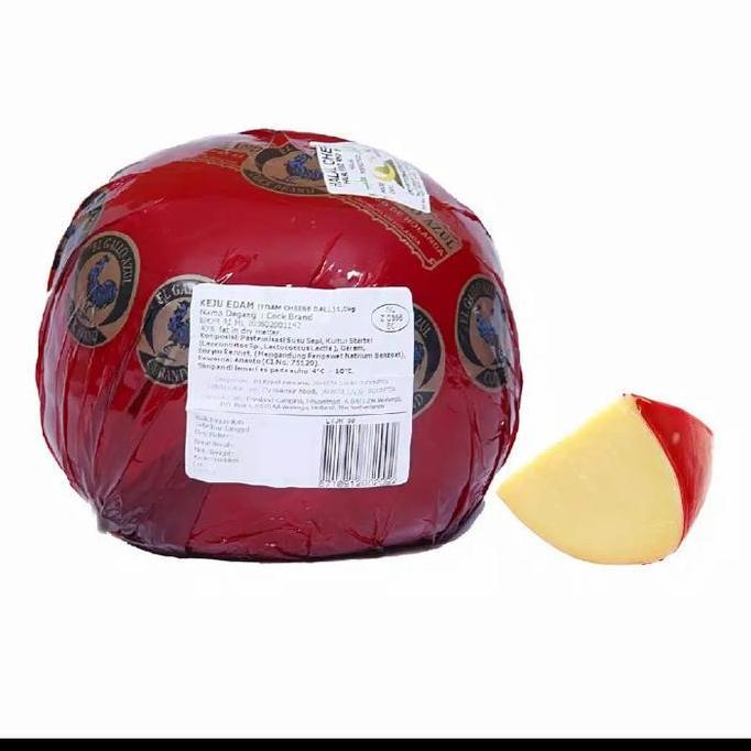 keju edam cock brand 150grkeju tuakeju bola ayam jago