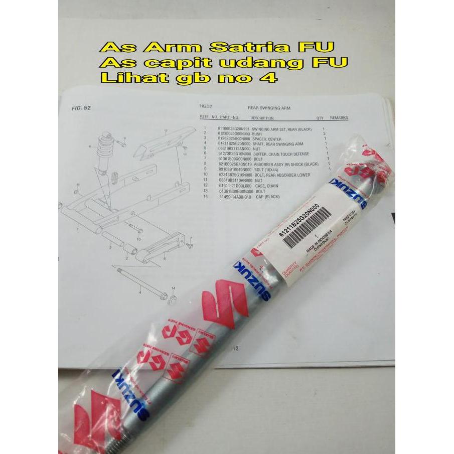 As Arm Satria FU/As capit udang FU