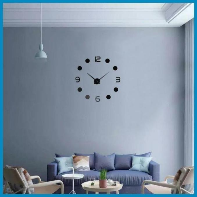 Jam Dinding Besar, Jam Dinding Diy Jumbo, Jam Tempel Ukuran Besar
