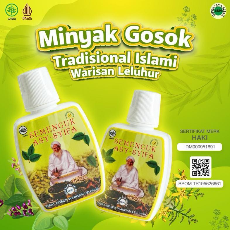 Minyak Pijat Semenguk ASY-SYIFA Minyak Gosok Islami Warisan Leluhur