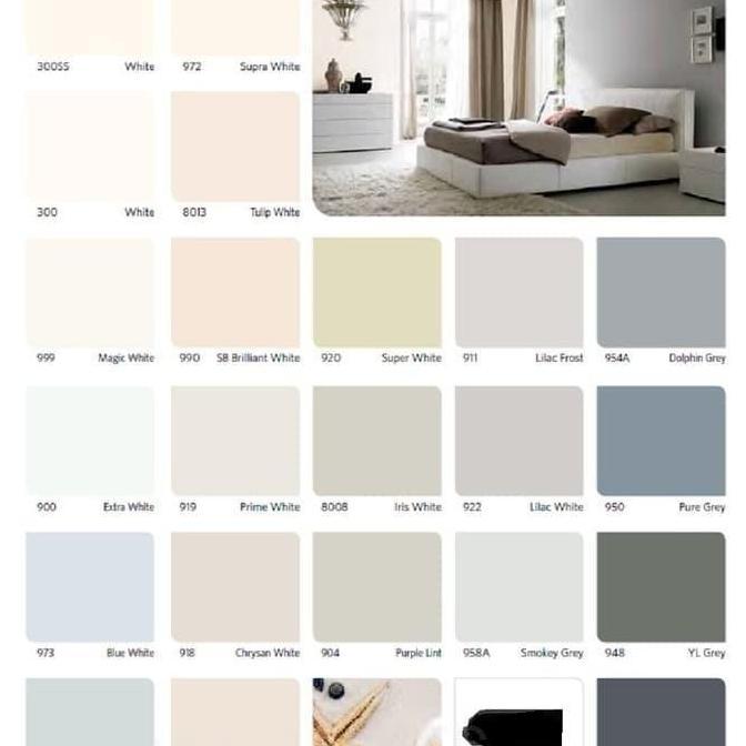 CAT TEMBOK VINILEX 8006 LILY WHITE 25KG